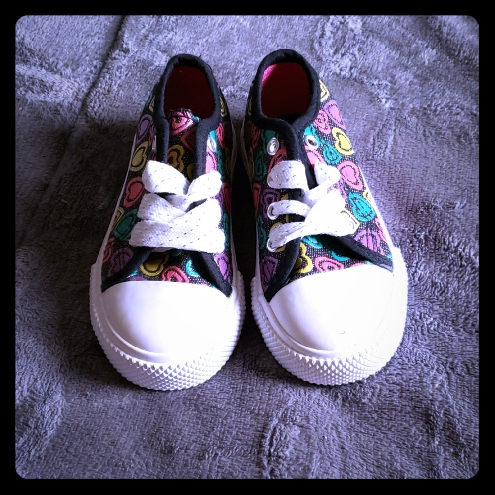 Girls Hearts Canvas